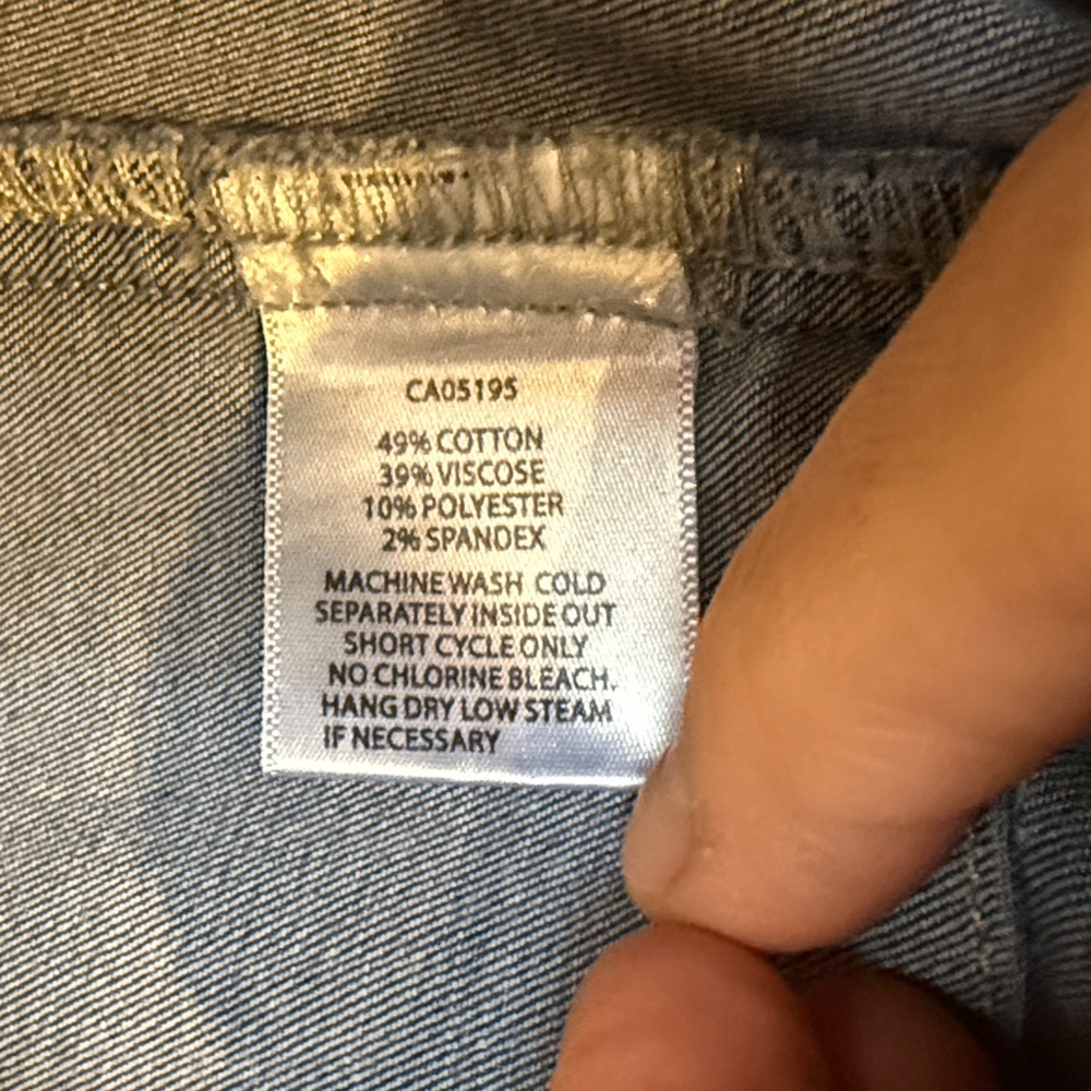 Picadilly Fashion Blue Jean Jacket - Picture 7 of 7